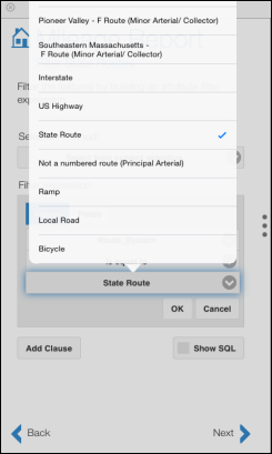 Selecting the field value